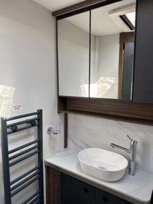 2026 Buccaneer Starliner Barracuda caravan washroom